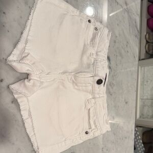 DL1961 Kids White Denim Shorts